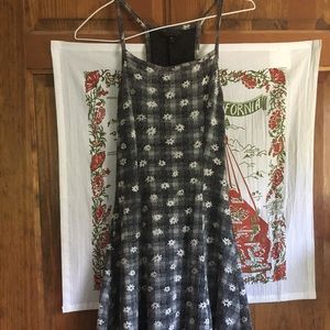 Topshop floral skater dress